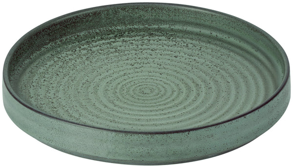 talerz z wysokim rantem Snug; 1250ml, 26x4.5 cm (ØxW); zielony; okrągły; 4 sztuka / opakowanie