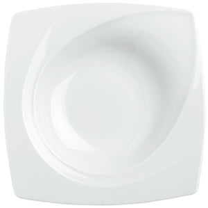 talerz głęboki Vilano; 400ml, 23x23x4 cm (DxSxW); biały; kwadrat; 6 sztuka / opakowanie