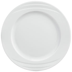 talerz płaski Melody; 25.5 cm (Ø); biały; okrągły; 6 sztuka / opakowanie