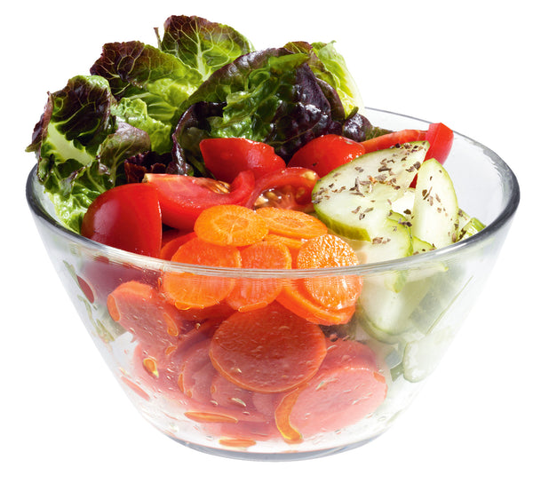 miska szklana Basic; 450ml, 13x6.5 cm (ØxW); transparentny; 6 sztuka / opakowanie