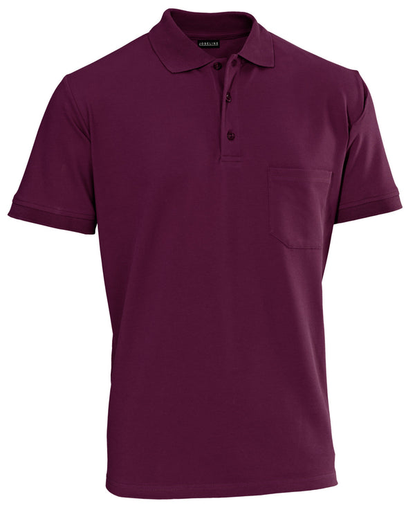 koszulka polo męska Cato; Kleidergröße 3XL; bordo