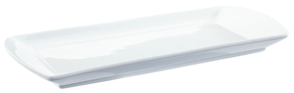 półmisek porcelanowy Loa; 33.5x14.5x3 cm (DxSxW); biały; prostokątny; 3 sztuka / opakowanie