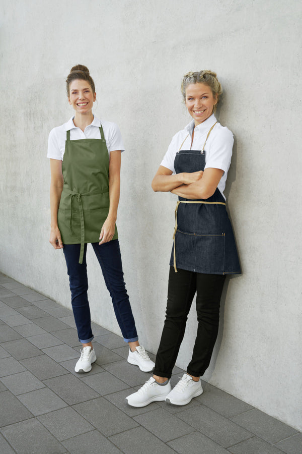 fartuszek Taras kolorowy 64x80 cm; 64x80 cm (DxS); oliwka