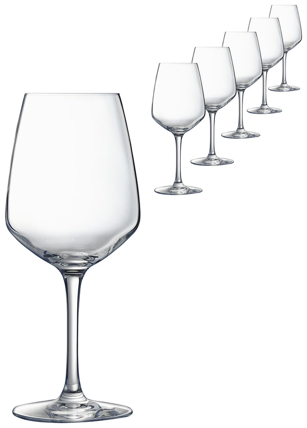 kieliszek do wina białego Vina Juliette; 400ml, 5.8x20.6 cm (ØxW); transparentny; 6 sztuka / opakowanie