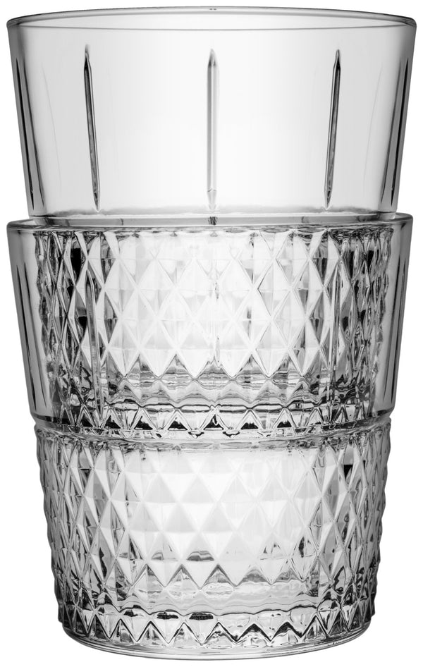 szklanka do whisky Highness; 390ml, 7.5x9.9 cm (ØxW); transparentny; 6 sztuka / opakowanie