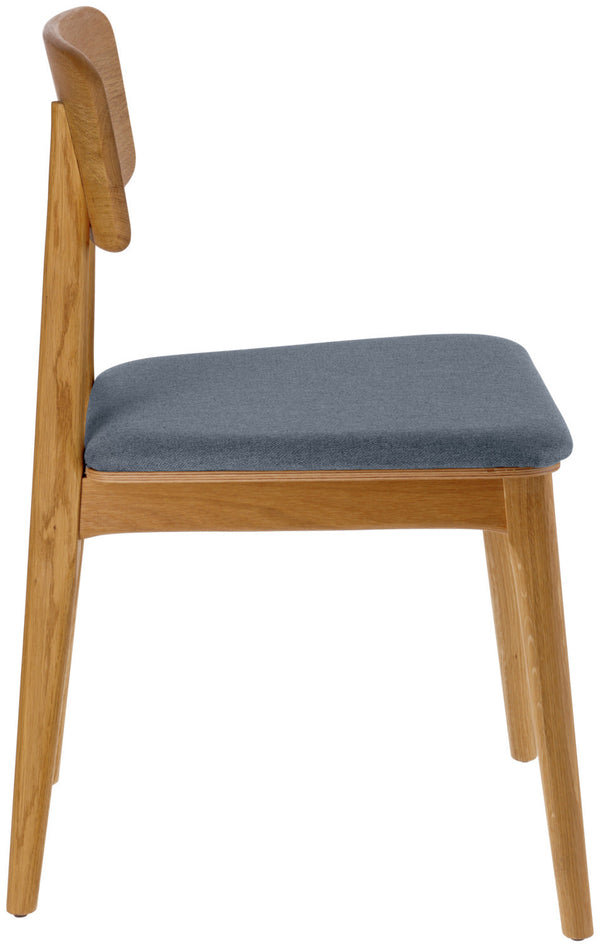 Stuhl Yorin Stoff; 47x55x82 cm (SxGxW); antracyt; 2 sztuka / opakowanie