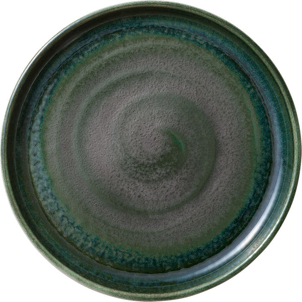 Teller flach Perfect Match Avocado hoher Rand; 21.4x2.3 cm (ØxW); jasny zielony/zielony; okrągły; 6 sztuka / opakowanie
