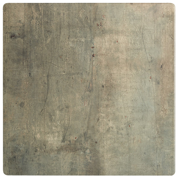 blat Finando kwadratowy; 80x80 cm (DxS); beton; kwadrat