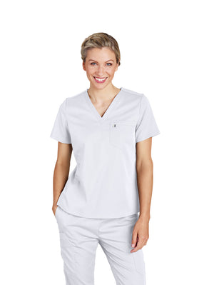 tunika damska Aversa; Kleidergröße XL; biały