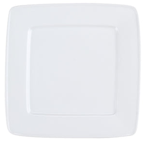 talerz płaski Jazz; 30x30 cm (DxS); biały; kwadrat; 2 sztuka / opakowanie