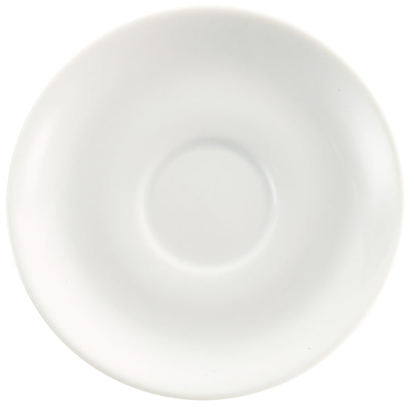 spodek do filiżanki do kawy Joy; 14 cm (Ø); biały; okrągły; 6 sztuka / opakowanie