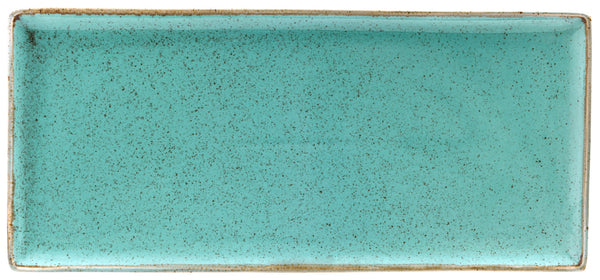 półmisek Sidina prostokątny; 35x16x2 cm (DxSxW); turkusowy; prostokątny; 2 sztuka / opakowanie