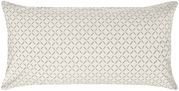 poszewka na poduszkę Cross; 60x80 cm (DxS); taupe