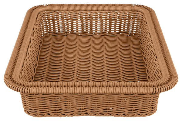Brotkorb für Brotmodul Buffet WMF Quadro; 32.5x26.5x8 cm (DxSxW); brązowy