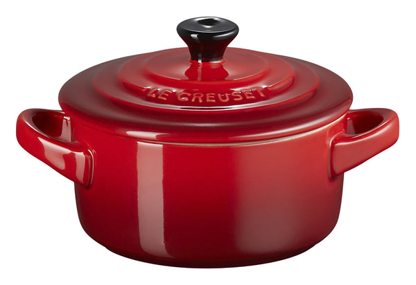 Mini Cocotte 10 cm; 250ml, 10x5 cm (ØxW); ciemny czerwony; okrągły