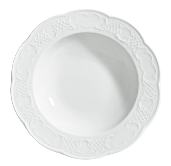 talerz głęboki Menuett; 200ml, 19x3.8 cm (ØxW); biały; okrągły; 6 sztuka / opakowanie