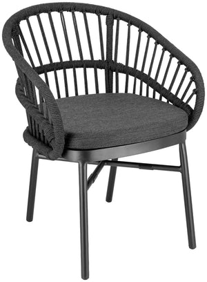 Stuhl Pina; 56x61x77 cm (SxGxW); czarny; 2 sztuka / opakowanie