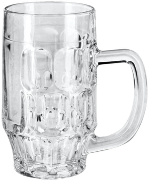 kufel Rosy; 560ml, 8x14.9 cm (ØxW); transparentny; 0.4 l Füllstrich, 6 sztuka / opakowanie