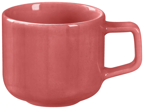 Espresso-Obertasse Alegria; 100ml, 5.9x5.3 cm (ØxW); jasny czerwony; okrągły; 6 sztuka / opakowanie