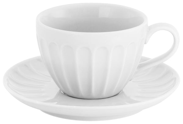 filiżanka do kawy Bel Colore; 190ml, 8.5x5.5 cm (ØxW); biały; 6 sztuka / opakowanie