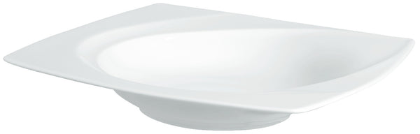 talerz głęboki Vilano; 400ml, 23x23x4 cm (DxSxW); biały; kwadrat; 6 sztuka / opakowanie
