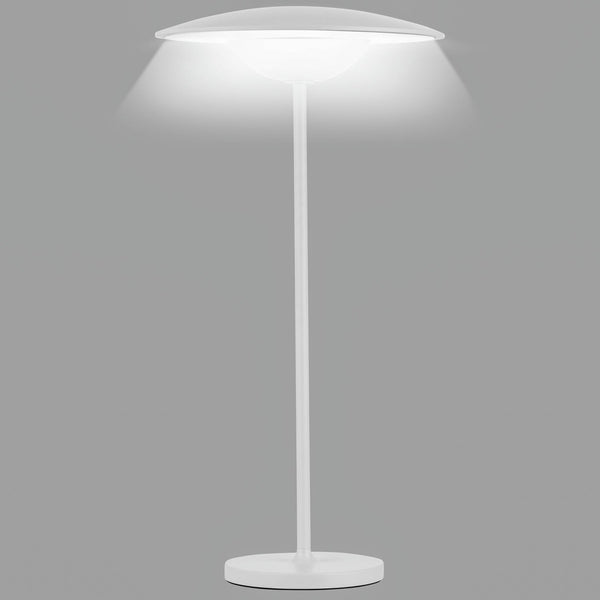 LED Tischleuchte Tower; 19x38 cm (ØxW); stelaż biały