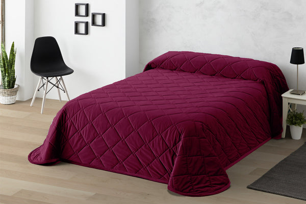 narzuta Samara Diamond; 180x260 cm (SxD); burgund; prostokątny