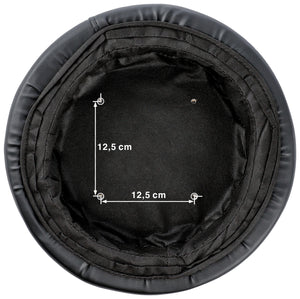 siedzisko hokera barowego Escape 36x7cm; 36x36x7 cm (GxØxW); siedzisko czarny
