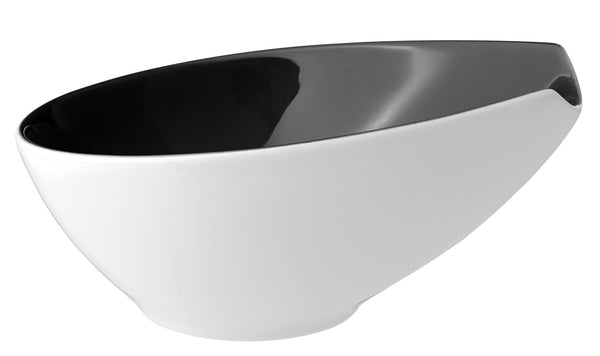 miska Contrast owalna; 470ml, 17x15x8.2 cm (DxSxW); antracyt; owalny; 4 sztuka / opakowanie
