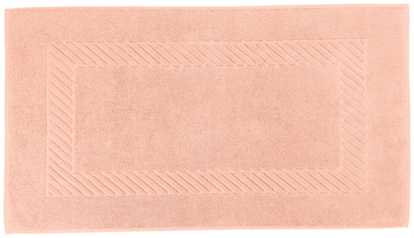 mata łazienkowa Valencia gładka; 50x90 cm (SxD); morela