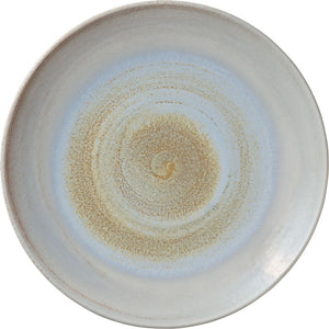 Teller flach Perfect Match coup Breeze; 30.1x3.2 cm (ØxW); złoto/jasny niebieski/biały; okrągły; 6 sztuka / opakowanie