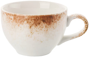 filiżanka do kawy Purior; 200ml, 8.5x6 cm (ØxW); biały/brązowy; okrągły; 6 sztuka / opakowanie