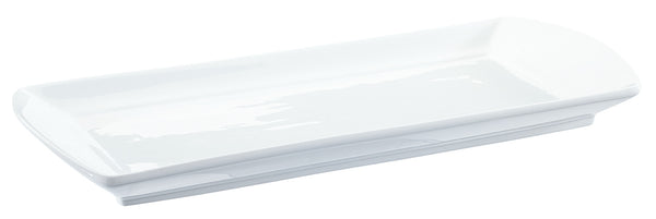 półmisek porcelanowy Loa; 29x12.5x2.5 cm (DxSxW); biały; prostokątny; 4 sztuka / opakowanie