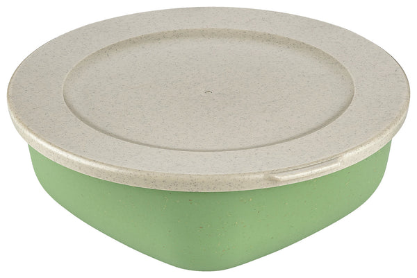 pojemnik do wielokrotnego użytku Connect Box; 1300ml, 21.3x20.7x7.1 cm (DxSxW); zielony; okrągły; 2 sztuka / opakowanie