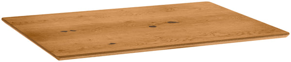 blat Acerios prostokątny; 120x80x2.5 cm (DxSxW); dziki dąb; prostokątny