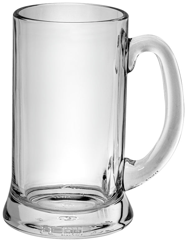 kufel do piwa Icon; 315ml, 6.8x13 cm (ØxW); transparentny; 0.25 l Füllstrich, 6 sztuka / opakowanie