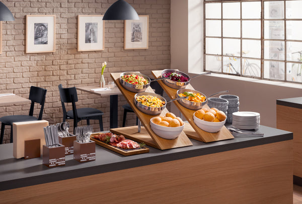 miska z melaminy Sektion; 2600ml, 23x10 cm (ØxW); biały; okrągły