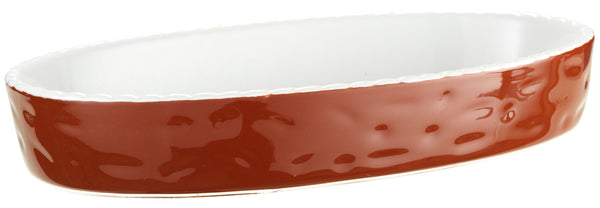 naczynie do zapiekania Aripa; 540ml, 24x13x4 cm (DxSxW); brązowy; owalny; 4 sztuka / opakowanie