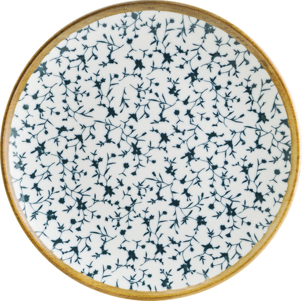 talerz płaski Calif; 19 cm (Ø); biały/niebieski/zielony; okrągły; 12 sztuka / opakowanie