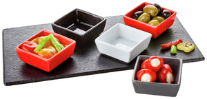 płyta do serwowania GN Ligera; Größe GN 1/3, 17.5x32.5 cm (DxS); czarny; prostokątny; 6 sztuka / opakowanie