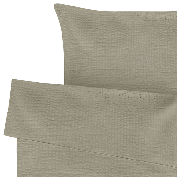pościel Antila Seersucker; 140x200 cm (SxD), 70x90 cm (DxS); taupe