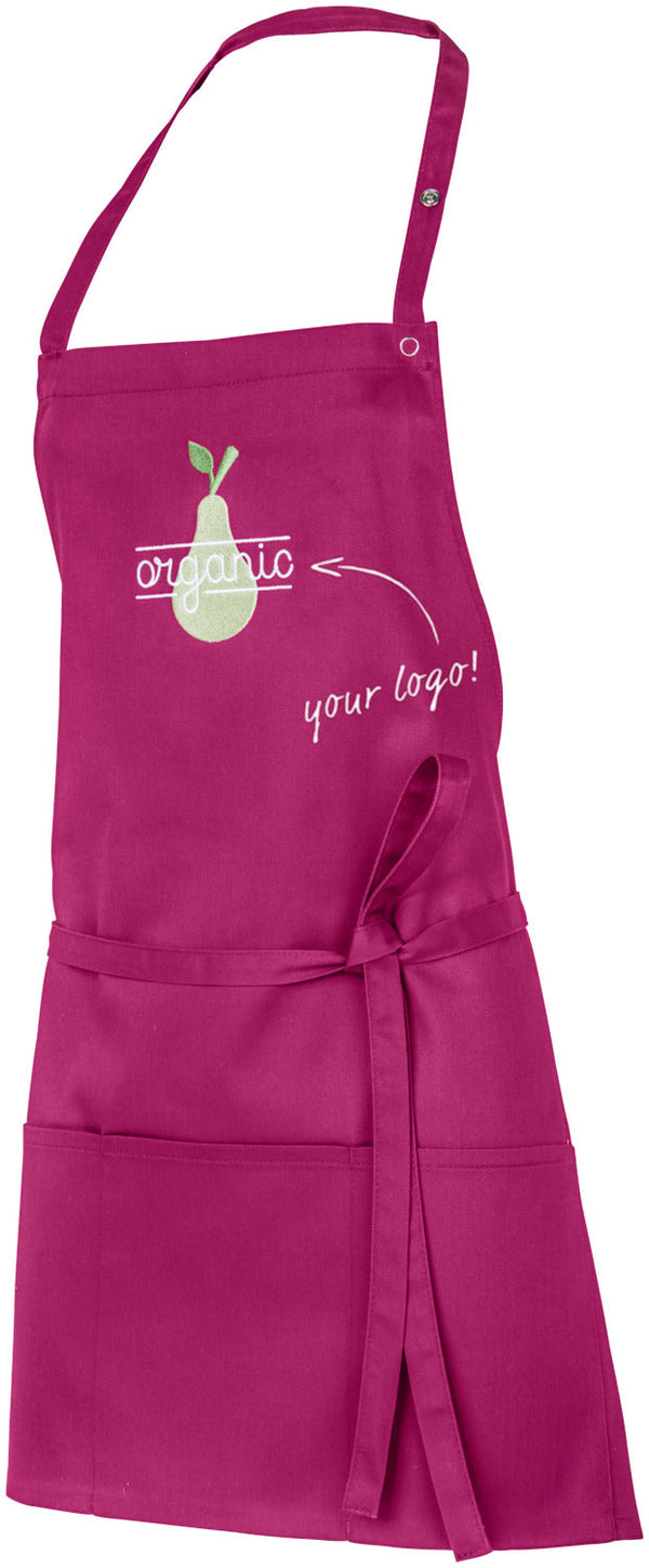 fartuszek Taras kolorowy 64x80 cm; 64x80 cm (DxS); zielone jabłko