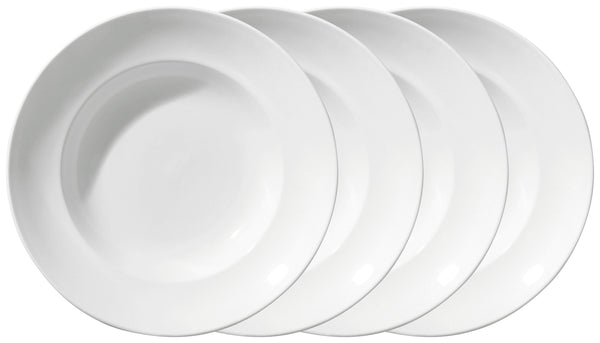 talerz do makaronów Metz; 550ml, 30x6.5 cm (ØxW); biały; okrągły; 4 sztuka / opakowanie