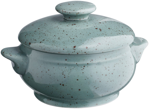 bulionówka Alessia; 450ml, 11.5x6.5 cm (ØxW); turkusowy; okrągły; 6 sztuka / opakowanie