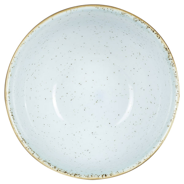 Bowl Stonecast Duck Egg Suppe; 470ml, 13.2x6.3 cm (ØxW); jasny niebieski/brązowy; okrągły; 12 sztuka / opakowanie