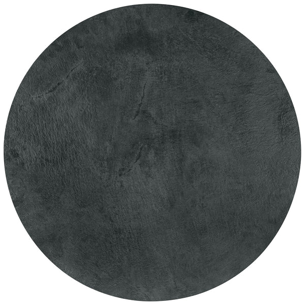 blat Marvani okrągły; 120x2.5 cm (ØxW); złoto/czarny; okrągły