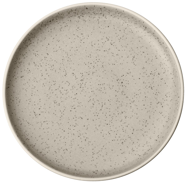 talerz płaski Ossora; 20 cm (Ø); beżowy; okrągły; 6 sztuka / opakowanie