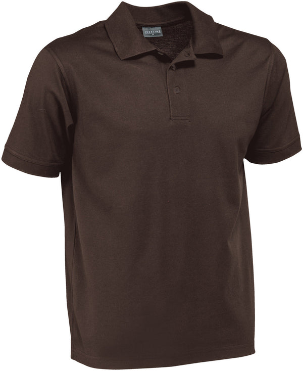 koszulka polo męska Fly krótki rękaw; Kleidergröße 2XL; brązowy