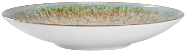 Teller tief Mercury; 1700ml, 30x5 cm (ØxW); zielony/brązowy; okrągły; 6 sztuka / opakowanie