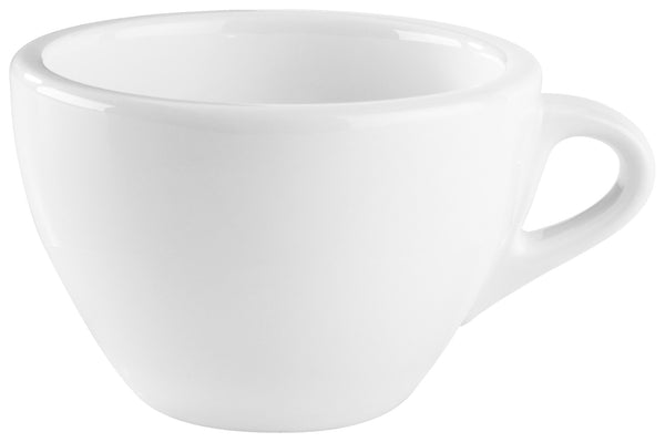 filiżanka do kawy Nissa; 300ml, 10.5x7 cm (ØxW); biały; okrągły; 6 sztuka / opakowanie